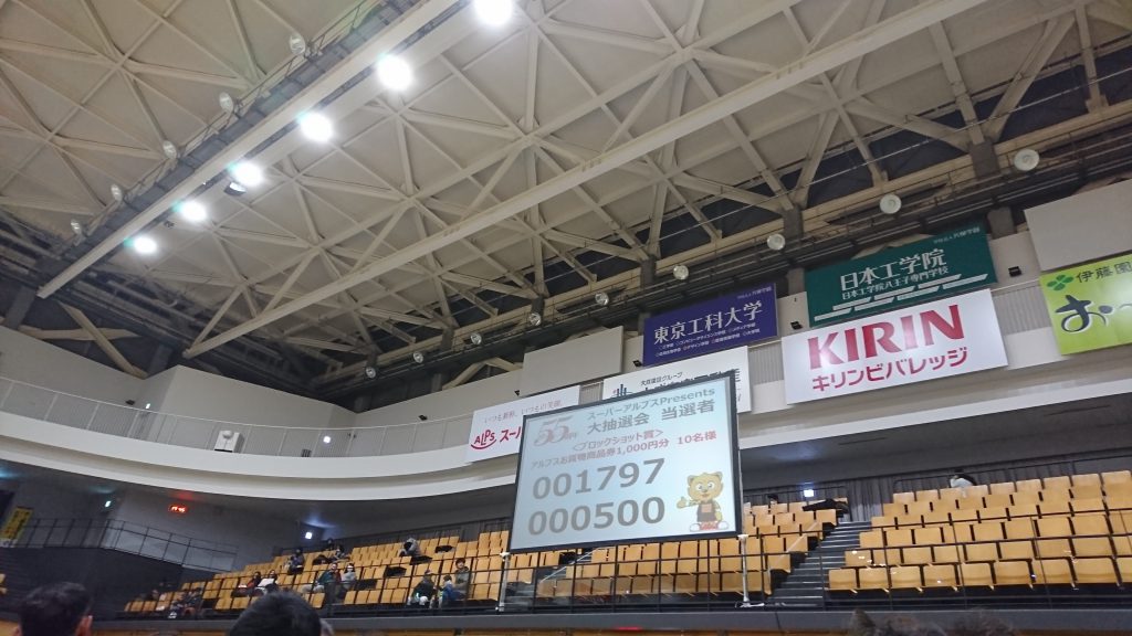 スーパーアルプスPresentsによる大抽選会