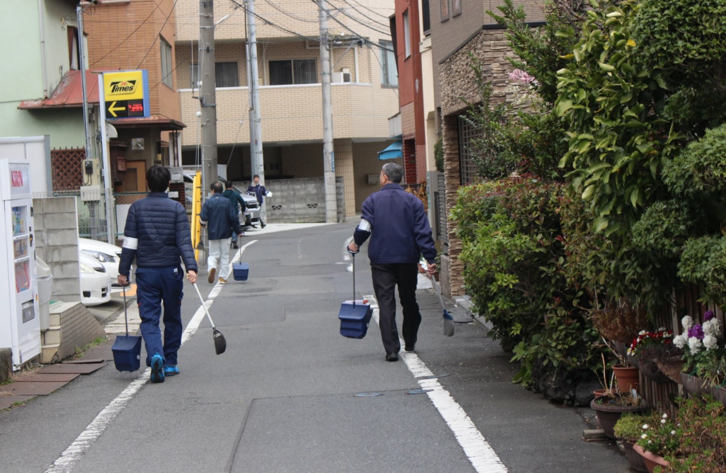 お掃除中⑤